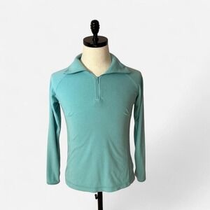 Columbia Sportswear Company Womens Pullover Long Sleeve Pullover Blue Medium